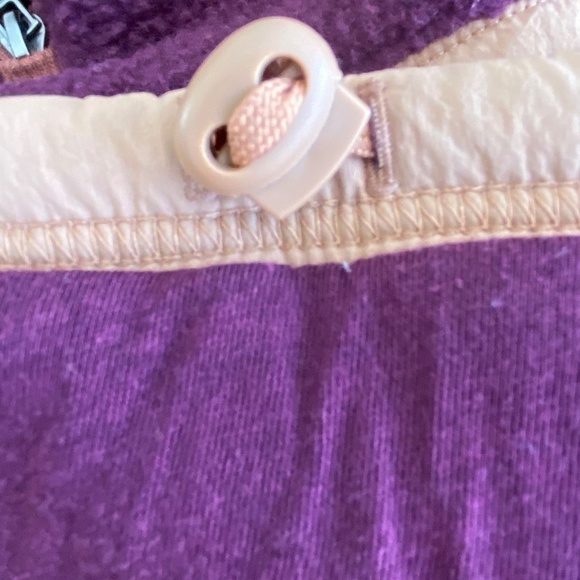 Fabletics Mallory fleece pull over burgundy, mahogany, drift escape size XXL - Picture 6 of 10